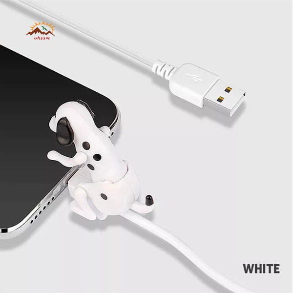 UHSSM Tiktok Cáp Sạc Usb Đa Năng Hình Chú Chó Đáng Yêu Dây Cáp Sạc Đa Năng Dành Cho Điện Thoại Dây @VN