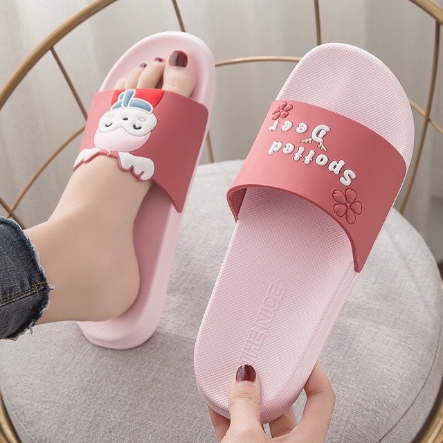 ] DÉP CAO SU UNISEX THỜI TRANG ULZZANG IN NỔI 3D TUẦN LỘC CỰC XINH