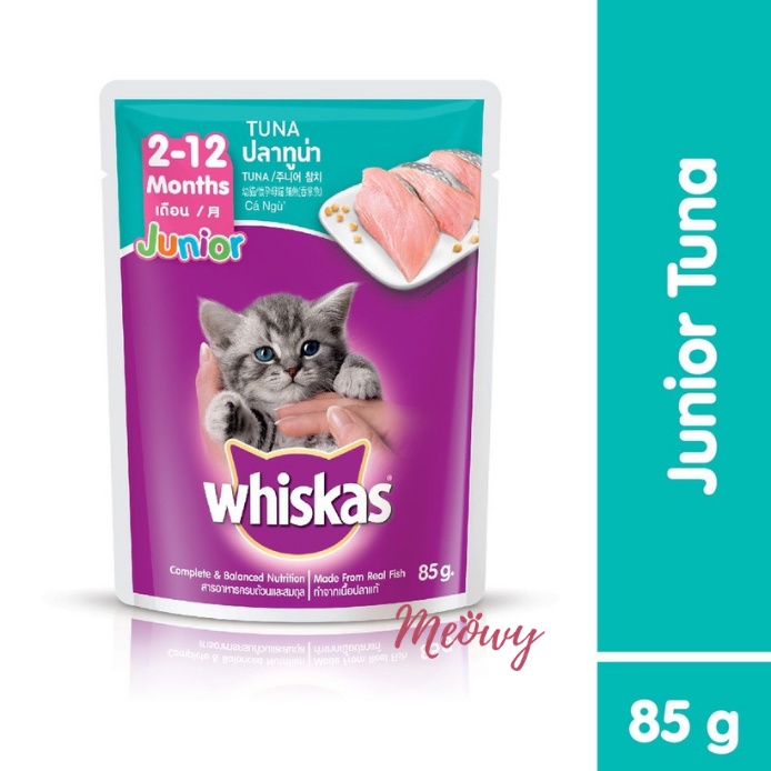 1 thùng pate Whiskas 28 gói 80gr cho mèo