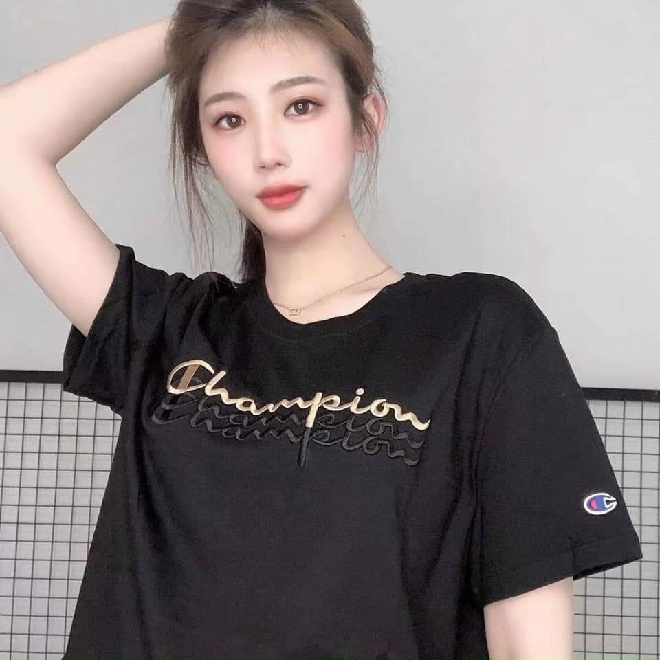 ÁO THUN THÊU 3 DÒNG SIÊU ĐẸP