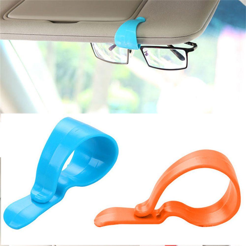 Set 2 Kẹp Giữ Mắt Kính Gắn Tấm Che Nắng Tiện Dụng Giá Đỡ