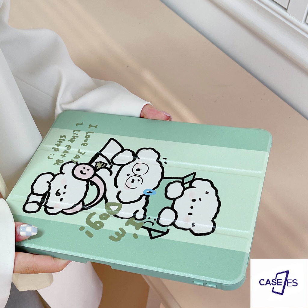 Bao Da Máy Tính Bảng Silicon Từ Tính Cho IPad Air 4 10.9 IPad 9.7-inch IPad Pro 11 IPad 18 IPad 8th Generation 17 2019 Ốp