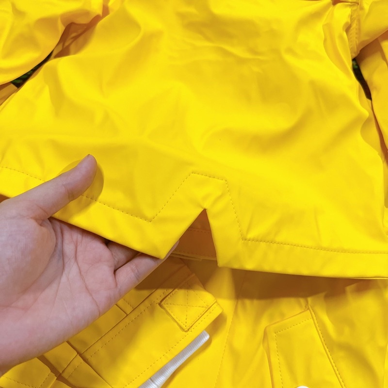 M101 - ÁO KHOÁC MƯA VỊT VÀNG 6/9m - 2/3y - XUHASHOPBABY
