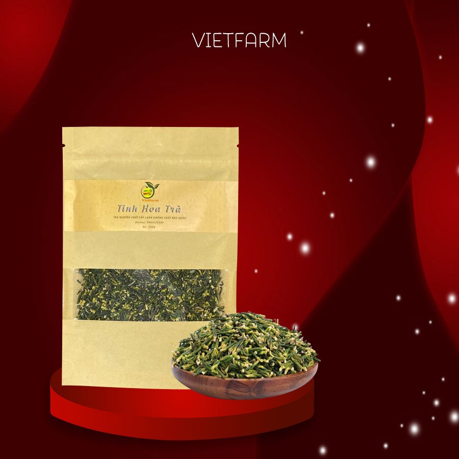 Trà tâm sen chữa bệnh mất ngủ Viettea gói 100g