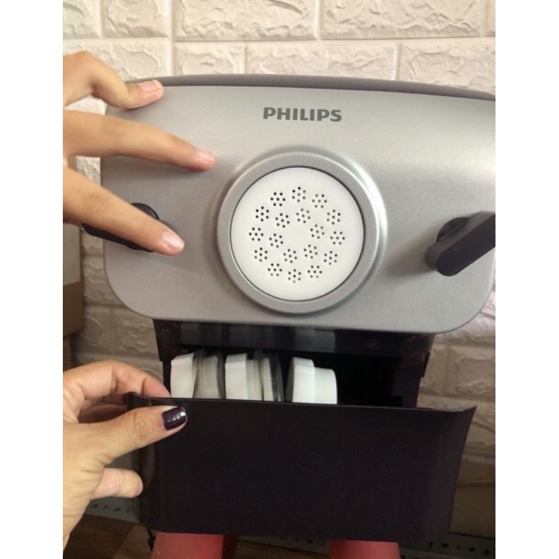 Máy làm mì bún phở - máy làm mỳ tại nhà 4 đầu ra Philips HR2355
