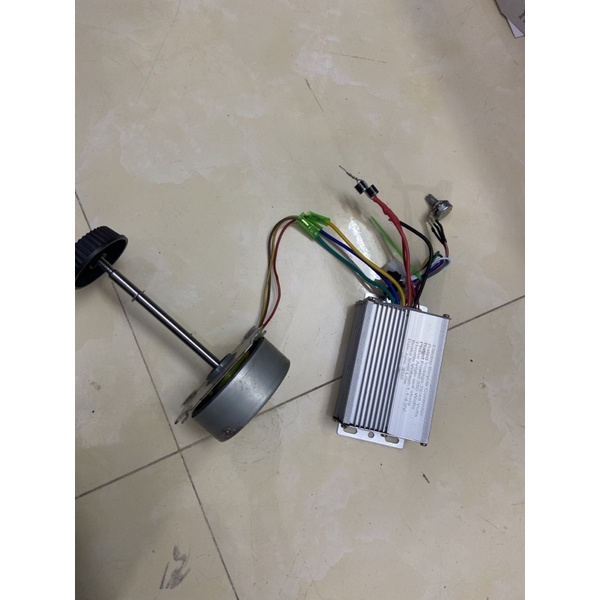 Motor bldc trục 8 chạy mạch ngoài 12-24v