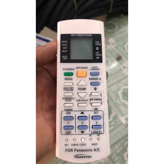 Điều khiển - Remote máy lạnh PANASONIC Inverter (Mới).