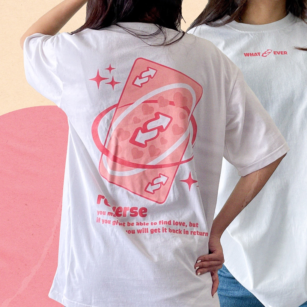 Áo thun unisex nam nữ form rộng vải cotton dày local brand Whatever / Uno
