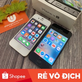 Điện thoại iPhone 4S Chính hãng . Lắp sim nghe gọi sử dụng Facebook Zalo YouTube zingmp3...p