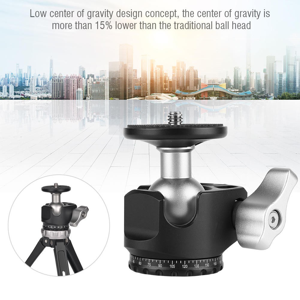 D25 Camera Monopod Ballhead Head Mini Portable Gimbal for for Tripod Ball | BigBuy360 - bigbuy360.vn