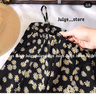 ✨ Đầm 2 Dây Hoa Cúc Xinh Yêu