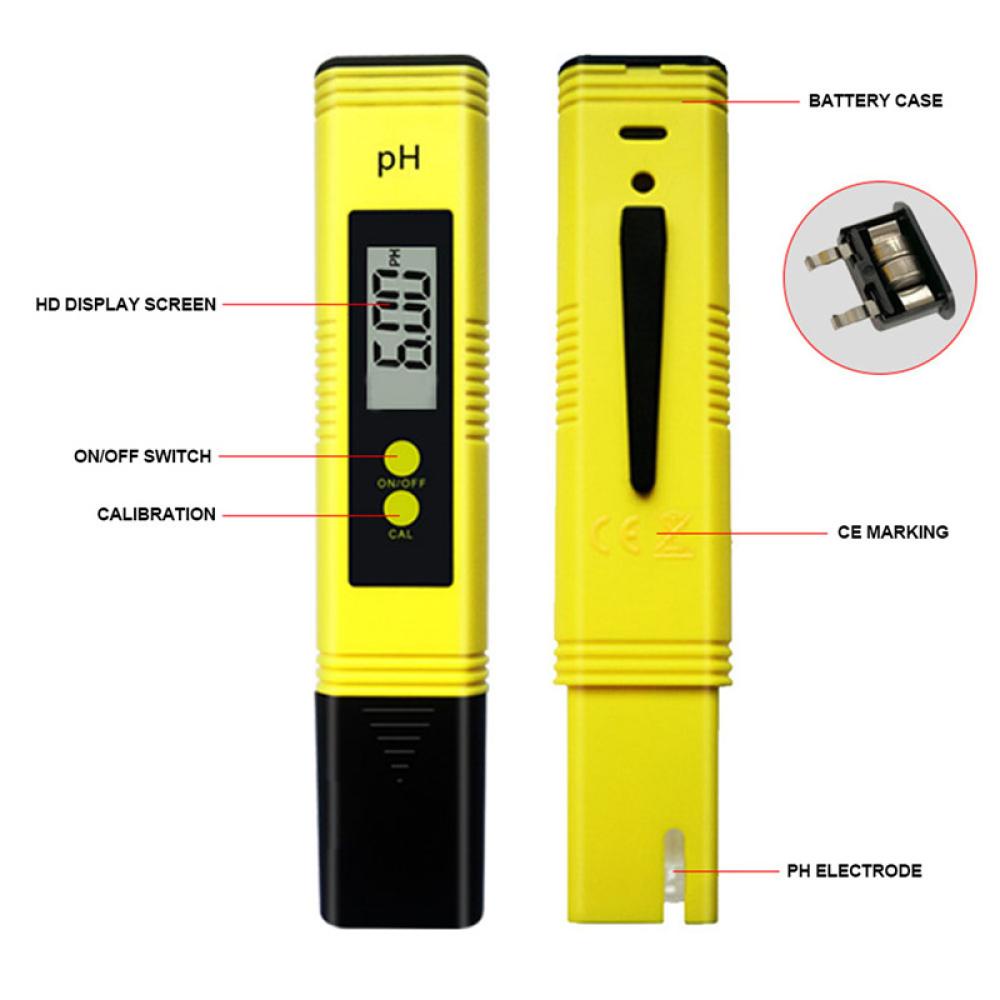 Dụng Cụ Đo Độ PH 0.01 PH Độ Chính Xác Cao TDS EC 0-14 Cho Bể bơi A7T3