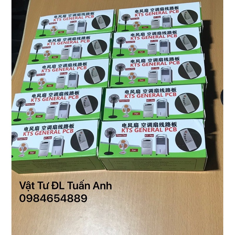 Bộ Mạch Điều Khiển Quạt Đa Năng Từ Xa
