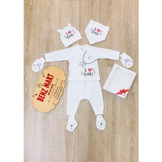 Set Sơ Sinh Moon 5 chi tiết