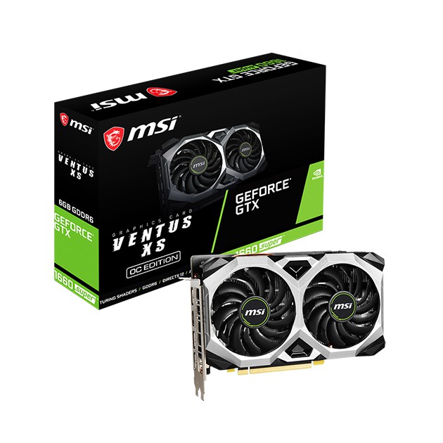 Card đồ họa MSI GeForce GTX 1660 SUPER Ventus XS OC 6GB GDDR6 - New Full Box