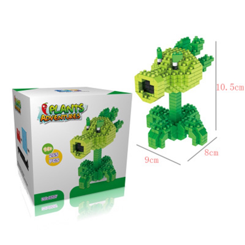 Bộ Đồ Chơi LắP RáP Mô HìNh Plants VS Zombie