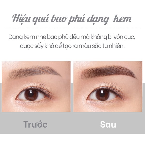Mascara Lông Mày KLAVUU Urban Pearlsation Easy Touch Browcara | BigBuy360 - bigbuy360.vn