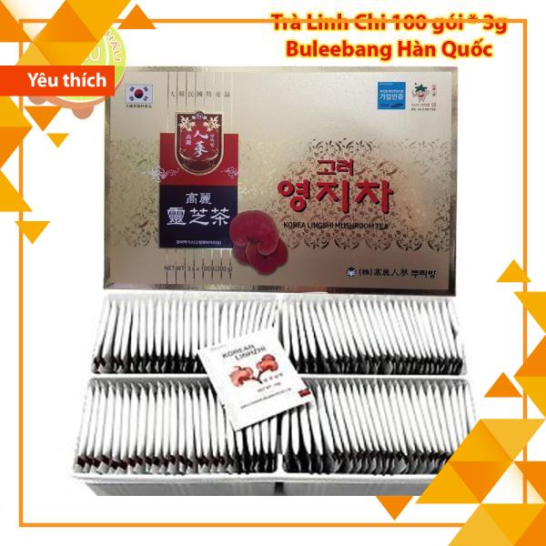 Trà LINH CHI Hộp Vàng Hàn Quốc - Chính Hãng