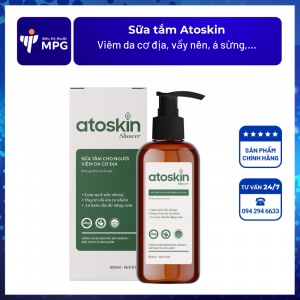 Sữa tắm Atoskin - Sữa tắm cho người viêm da cơ địa, vảy nến, á sừng
