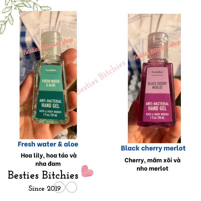 (Hàng mới) Nước rửa tay khô hand gel Bath and Body Works BBW | BigBuy360 - bigbuy360.vn