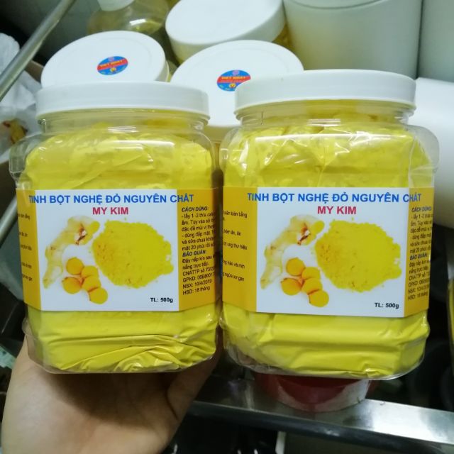 Tinh bột nghệ đỏ thủ công 1 kg (hàng chuẩn xịn bao test)