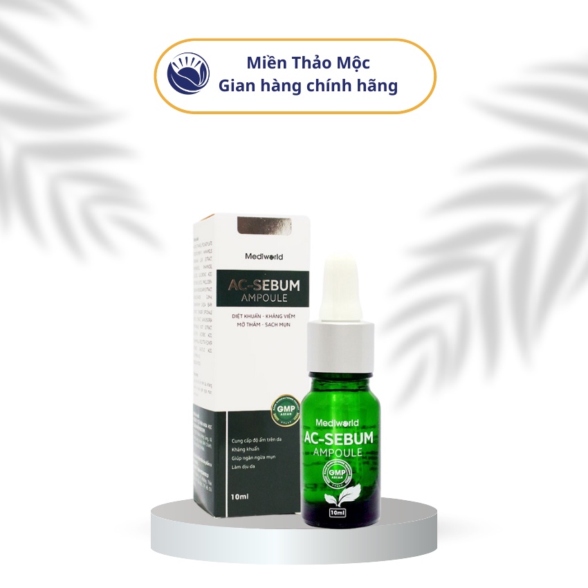 Serum hỗ trợ chăm sóc và ngăn ngừa mụn AC - Sebum Ampoule Mediworld