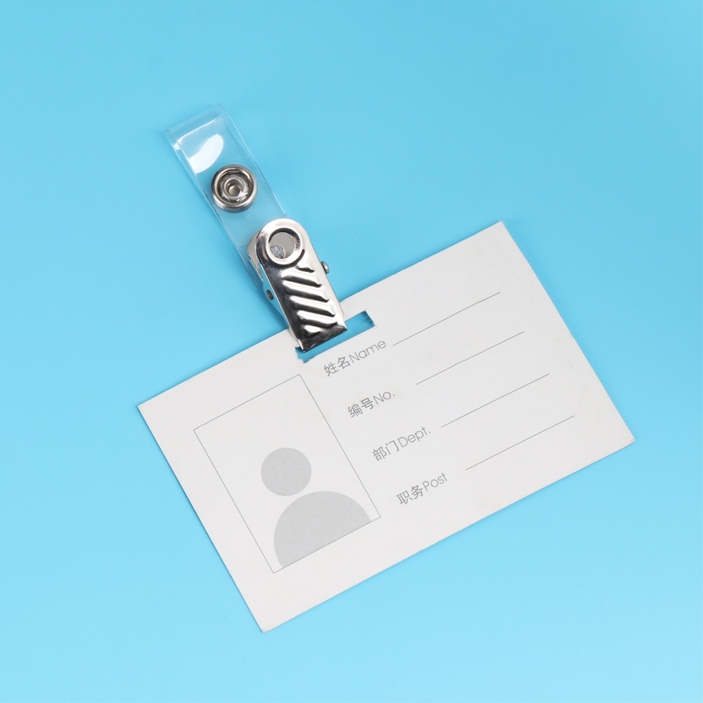 Set 10 / 20 / 50 Kẹp Giữ Thẻ Chất Liệu Thép Không Gỉ