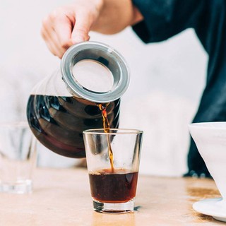 BÌNH ĐỰNG CÀ PHÊ HARIO V60 RANGE SERVER CLEAR 600ML (XGS-60TB)
