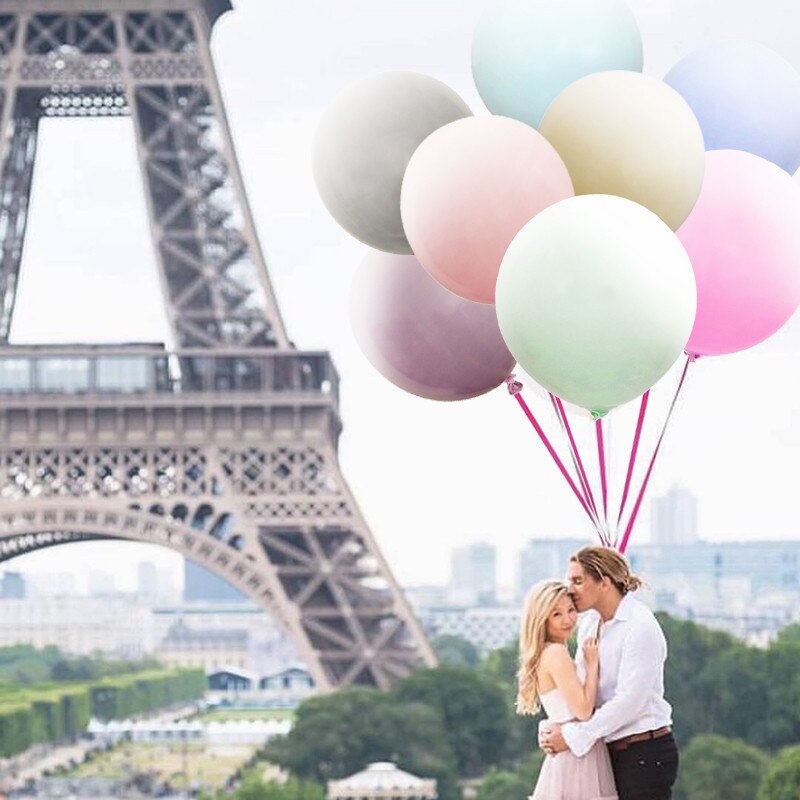 Bong Bóng Màu Macaron 18 inch Dùng Trang Trí Tiệc Cưới / Sinh Nhật