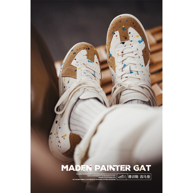 Giày thể thao MADEN cổ thấp phong cách hip hop thời trang thập niên 1970-1980 thời trang trẻ trung dành cho nam