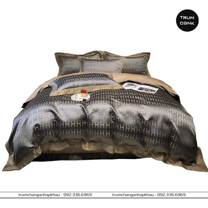 Bộ chăn ga lụa gấm 4 món cao cấp - Sang trọng, Ấm áp tôn vinh đẳng cấp Mẫu mới nhất 2022 | BigBuy360 - bigbuy360.vn