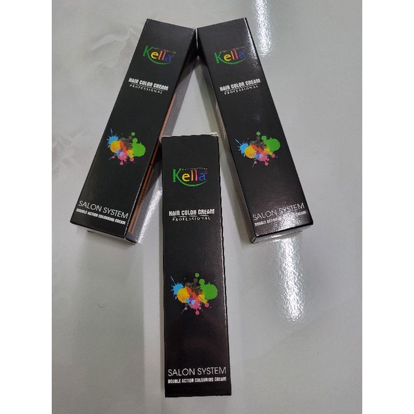 Màu nhuộm kella . chọn màu trên bảng màu