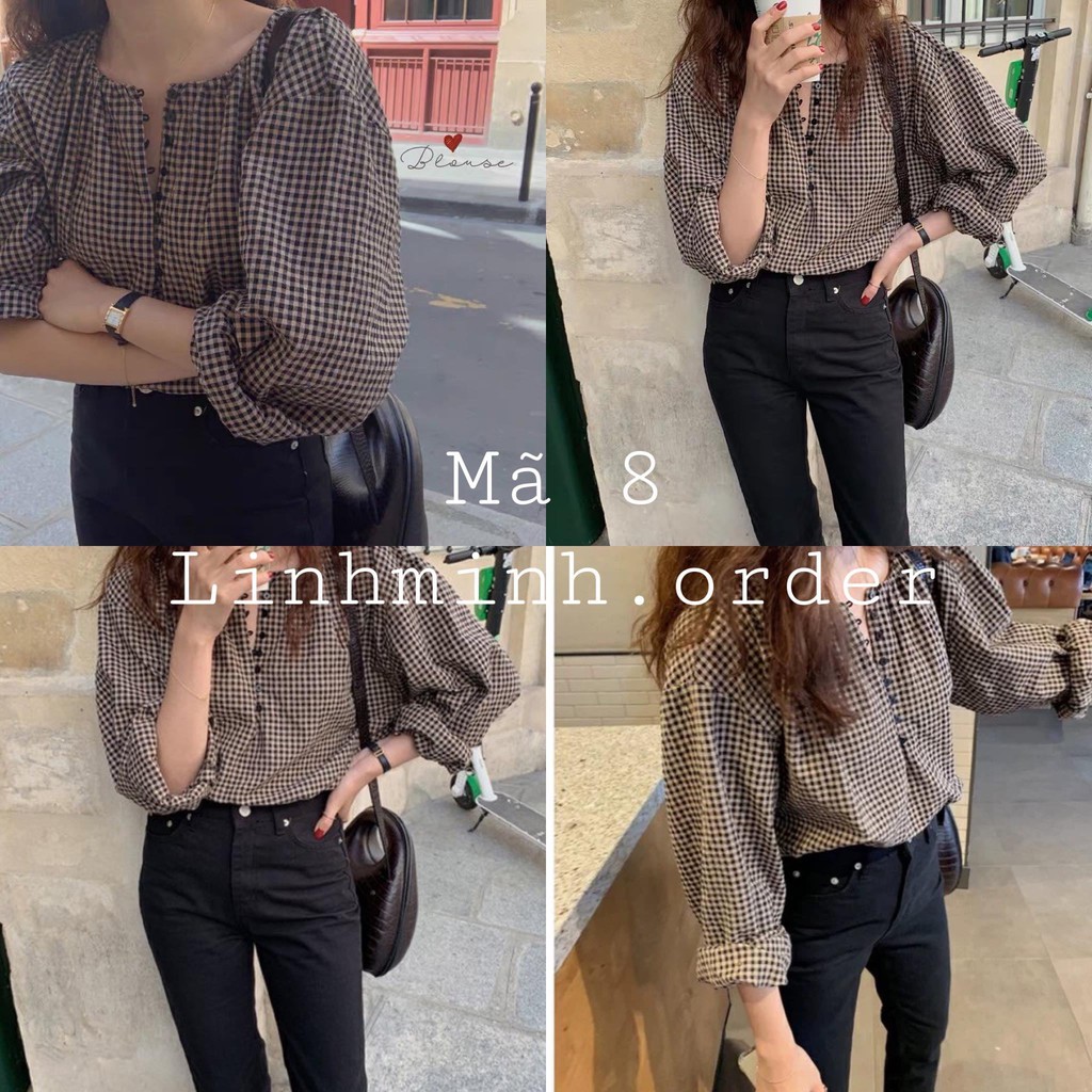 [Trả Order] Áo Ulzzang Quảng Châu 2021, Áo sơ mi công sở, học sinh sinh viên | BigBuy360 - bigbuy360.vn