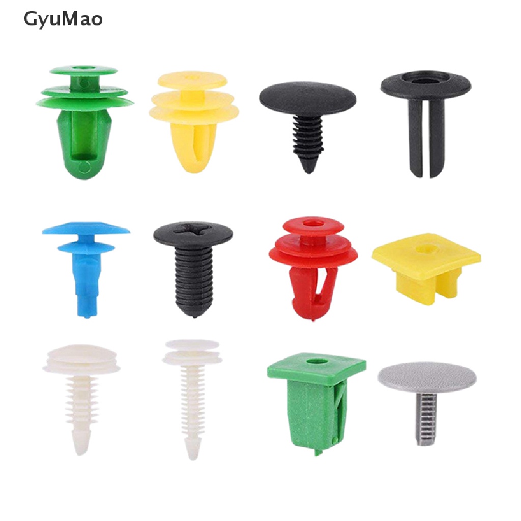 Set 100 Đinh Tán Nhựa Phụ Tùng Cho Xe Ô Tô