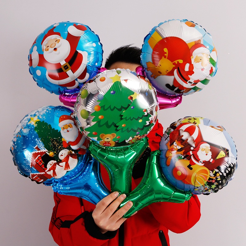 Bong Bóng Kiếng Dáng Tròn Trang Trí Giáng Sinh