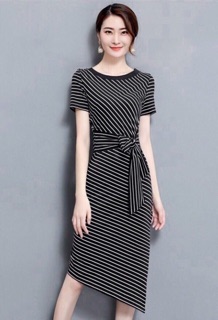 Đầm sọc tà xéo