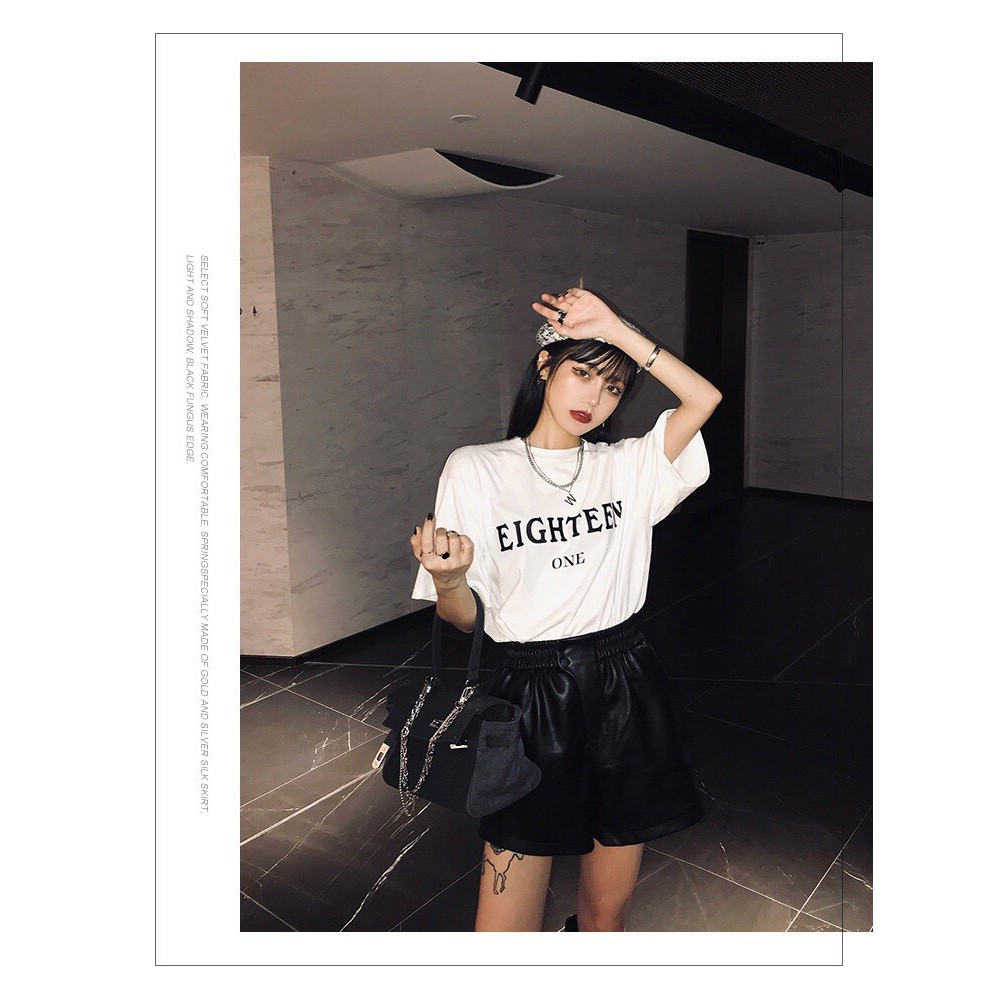 Áo thun SHAKELDAY-EIGHTEEN one , áo thun unisex form rộng oversize cotton | BigBuy360 - bigbuy360.vn