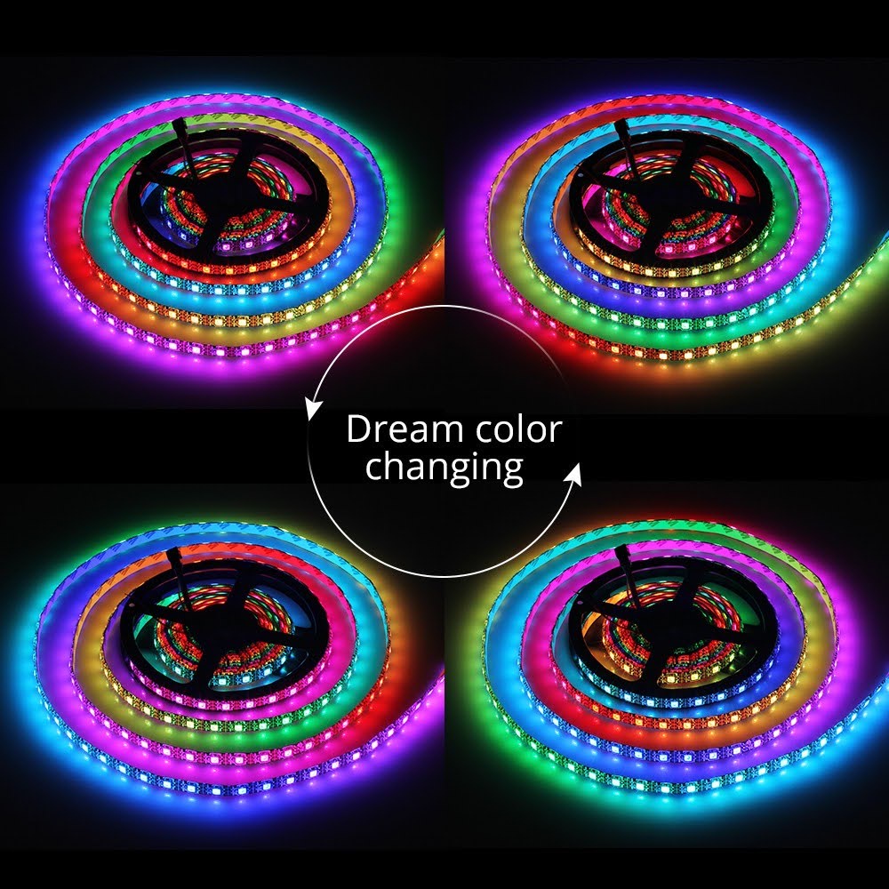 Dây Đèn led WS2812B ARGB ws2812 dài 5M 30Led/1m