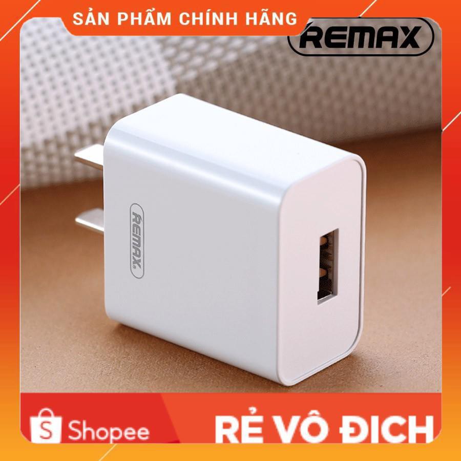 Củ sạc 2,1A Remax RPU110 dành cho Samsung, Iphone, Ipad, bảo hành chính hãng toàn quốc12 tháng