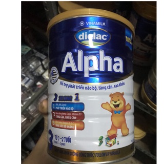 Sữa bột Dielac Alpha lon 900g số 1,2,3,4