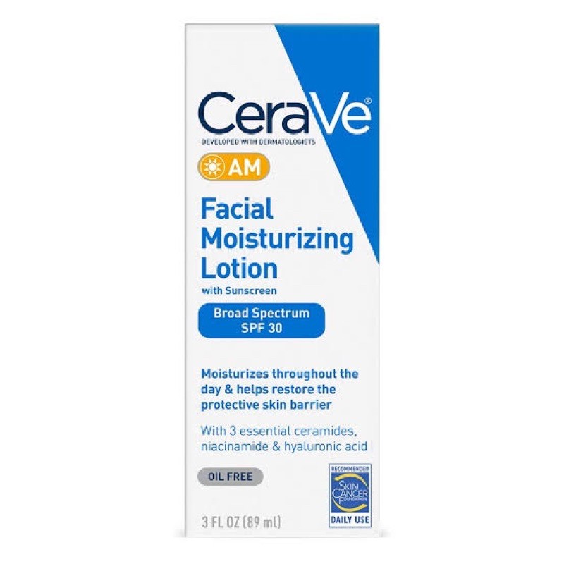 89ml Kem dưỡng ẩm CeraVe Facial Moisturizing Lotion