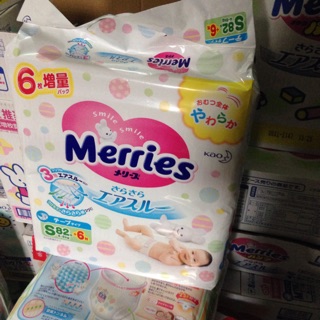 Tã dán merries nội địa nhậts88/m68/l58-date 2021