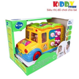 Xe Buýt Thông Minh Huile Toys - Đồ chơi cho bé từ 1 tuổi - Đồ chơi phát triển trí tuệ