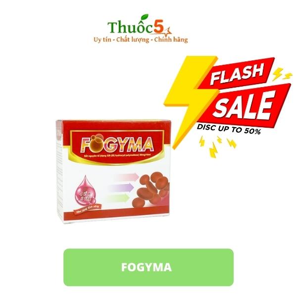 Fogyma bổ sung sắt cho bà bầu hộp 20 ống