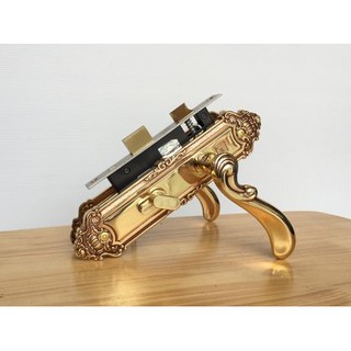 KHÓA CỬA TAY GẠT BẰNG ĐỒNG HC-5829 - KHÓA CỬA HUY HOÀNG CHÍNH HÃNG