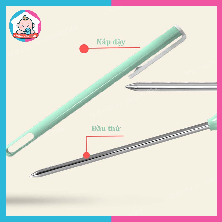 Nhiệt kế đo nước pha sữa Que đo sữa nhanh, chính xác Misuta Nhà của Su