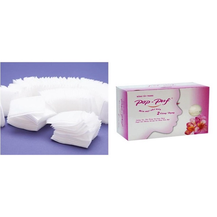 Bông Tẩy Trang Pop Puf Classic 100 Miếng