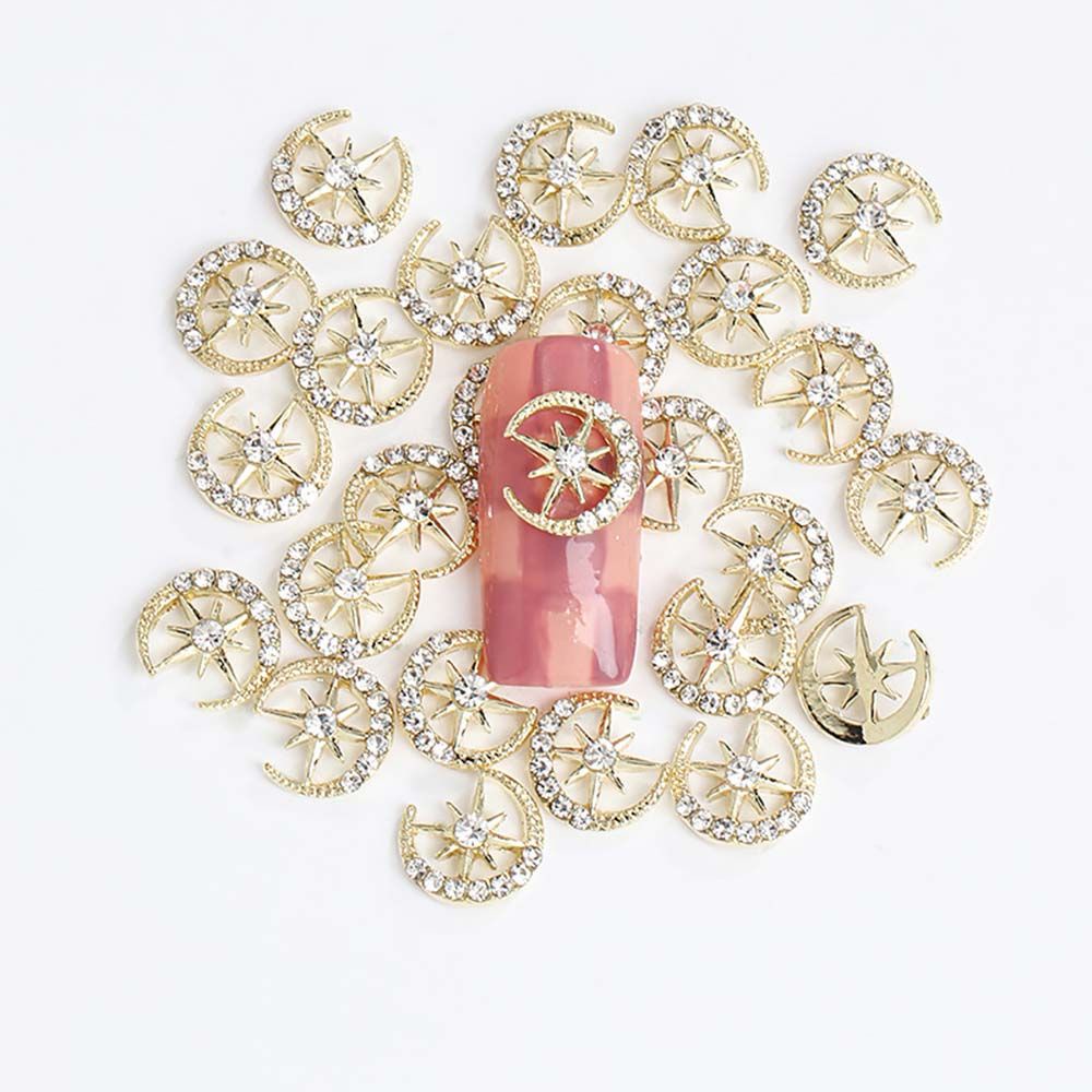 [Hàng mới về] Phụ kiện đính móng trang trí lấp lánh nghệ thuật 3d nhiều mẫu tùy chọn diy