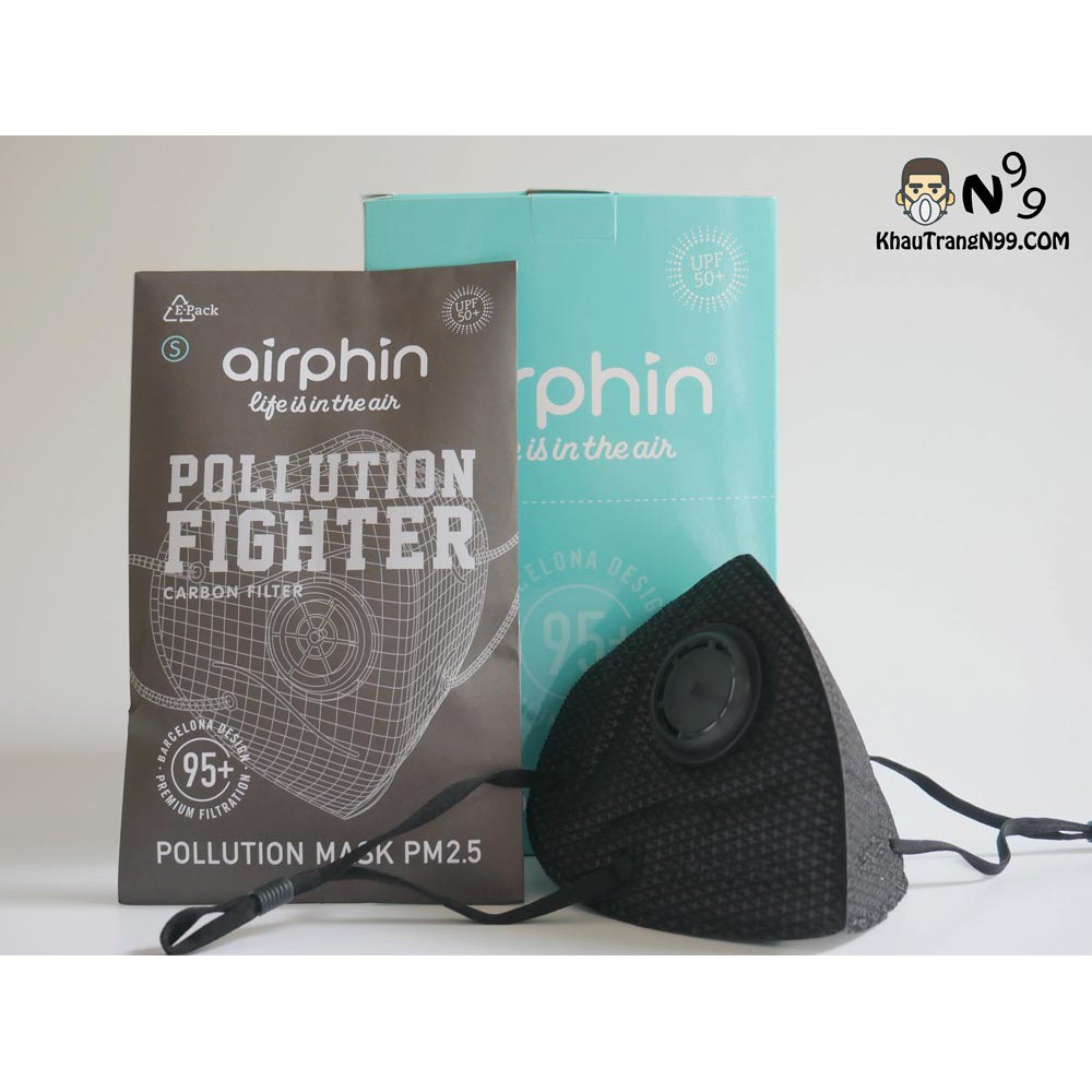 Khẩu trang Airphin- Pollution Fighter