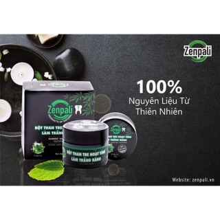 Combo 5 hộp bột than tre hoạt tính làm trắng răng Zenpali